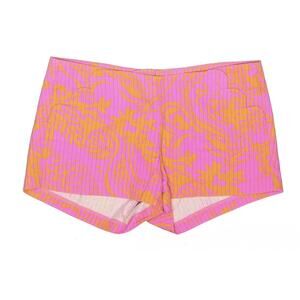 Lilly Pulitzer Pink and Orange Paisley Print Shorts Size 0